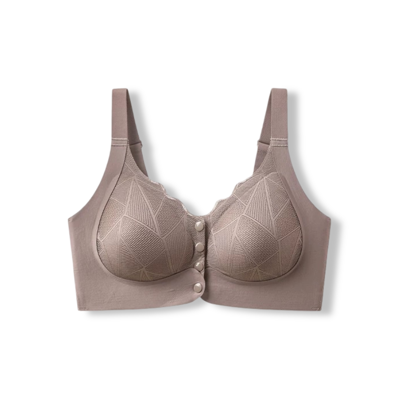 Effortless Elegance Front-Closure Comfort Bra