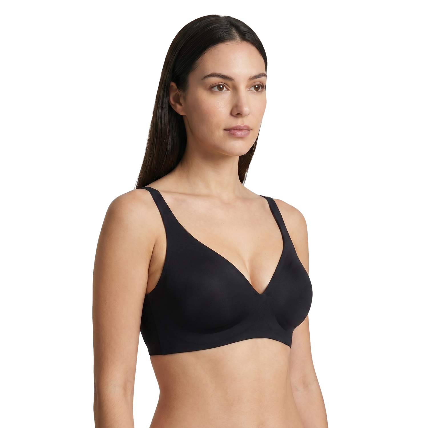 Seamless Deep V-Plunge Bra
